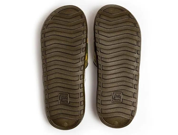 Sandalia Gangsta Camo Hombre Cafe