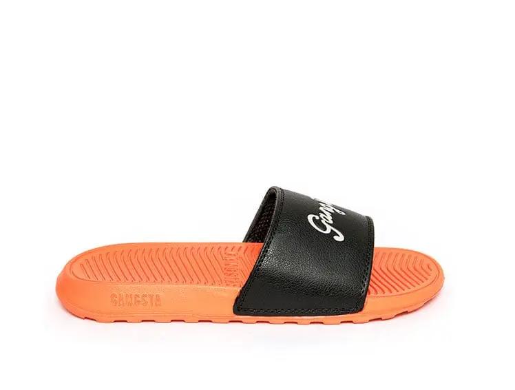 Sandalia Gangsta Script  Hombre Naranjo