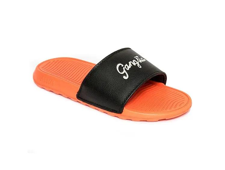 Sandalia Gangsta Script  Hombre Naranjo