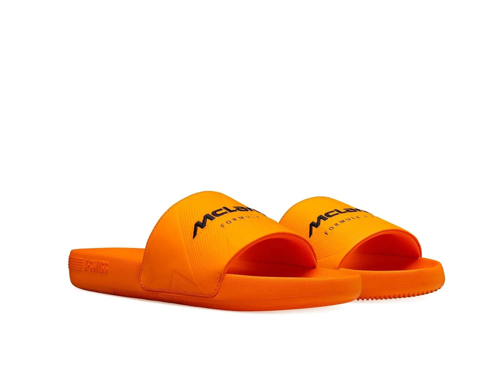 Sandalia Kswiss Mclaren Slide Sandal Mujer Naranjo