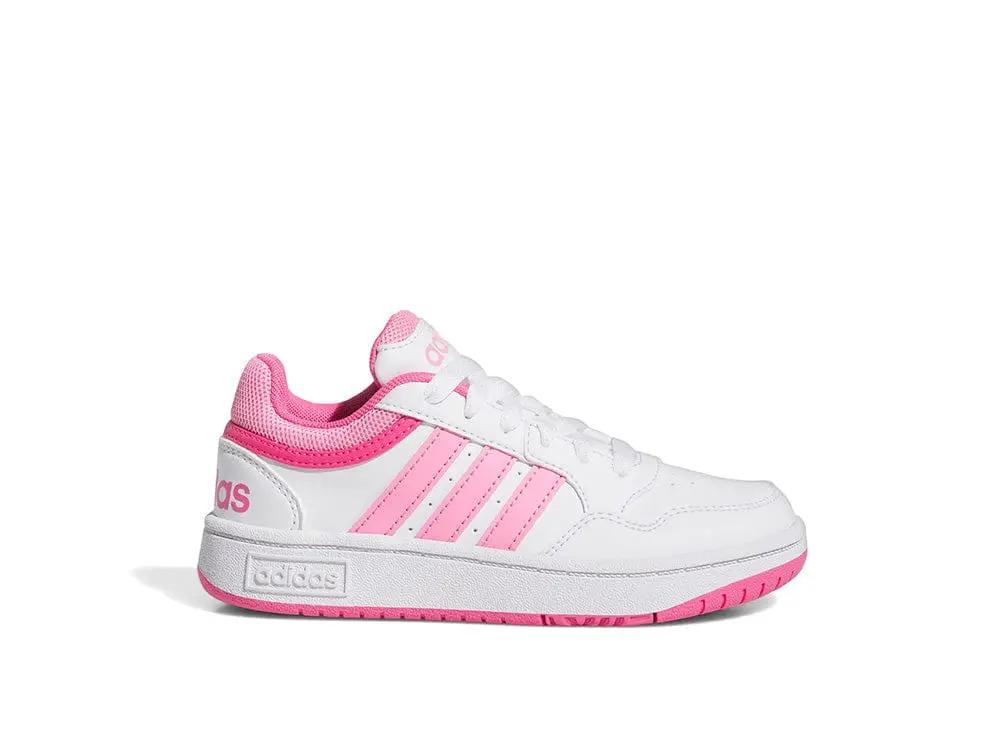 Zapatilla Adidas Hoops 3.0 Junior Blanco