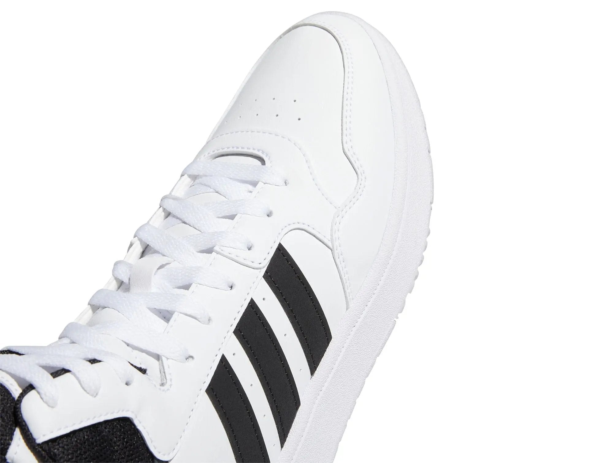 Zapatilla Adidas Hoops 3.0 Mid Hombre Blanco