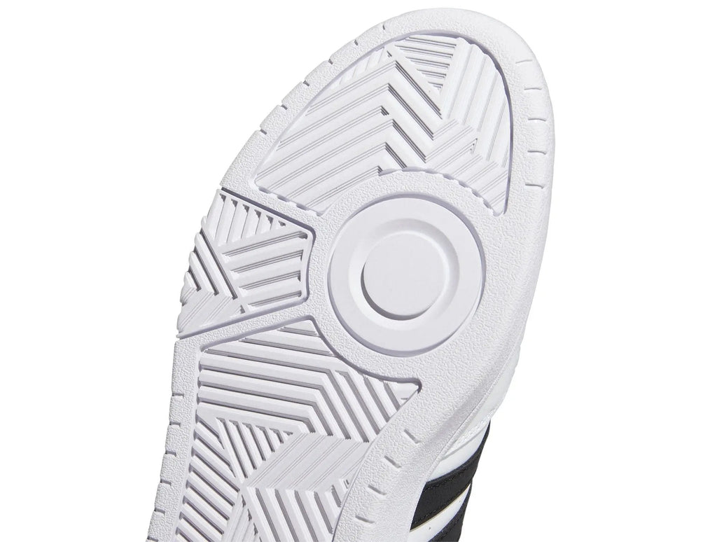 Zapatilla Adidas Hoops 3.0 Mid Hombre Blanco