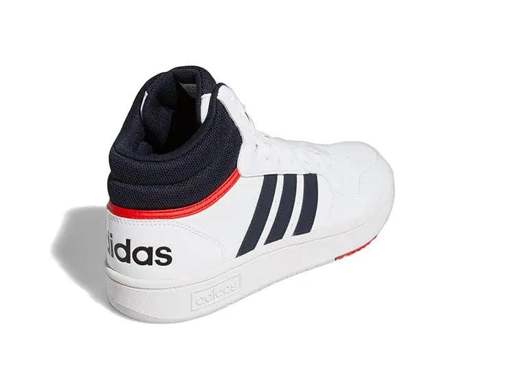 Zapatilla Adidas Hoops 3.0 Vintage Mid Hombre Blanco