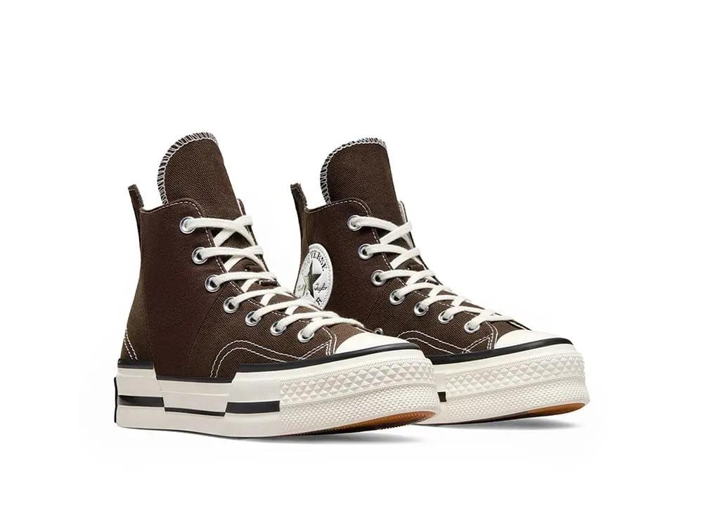Zapatilla Converse Chuck 70 Plus Hombre Cafe