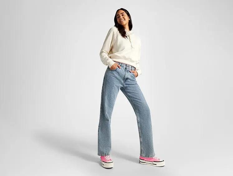 Zapatilla Converse Chuck 70 Plus Mujer Rosado Claro