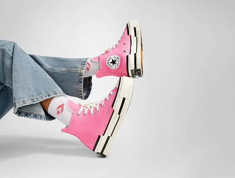 Zapatilla Converse Chuck 70 Plus Mujer Rosado Claro