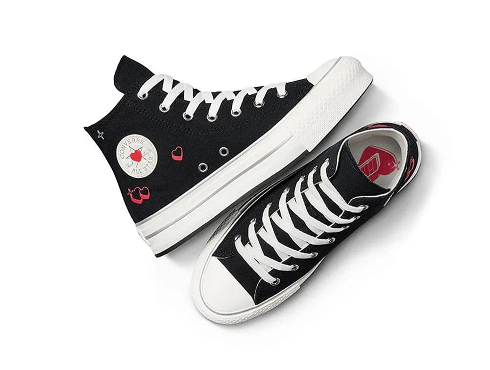 Zapatilla Converse Chuck Taylor Plataforma Mujer Negro