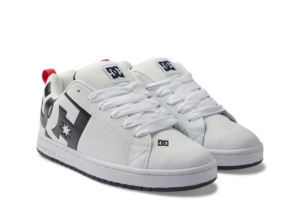 Zapatilla Dc Court Graffik Sq Hombre Blanco