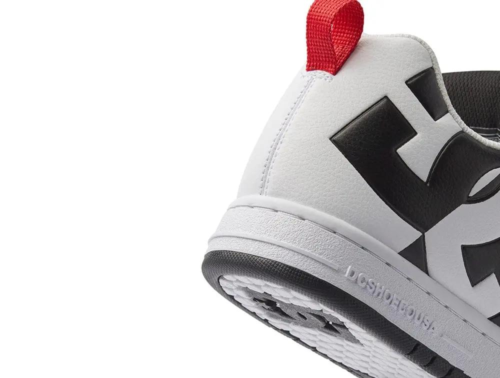 Zapatilla Dc Court Graffik Sq Hombre Blanco