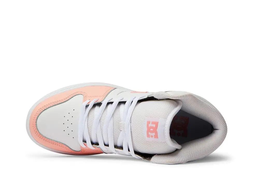 Zapatilla Dc Manteca 4 Hi Mujer Blanco