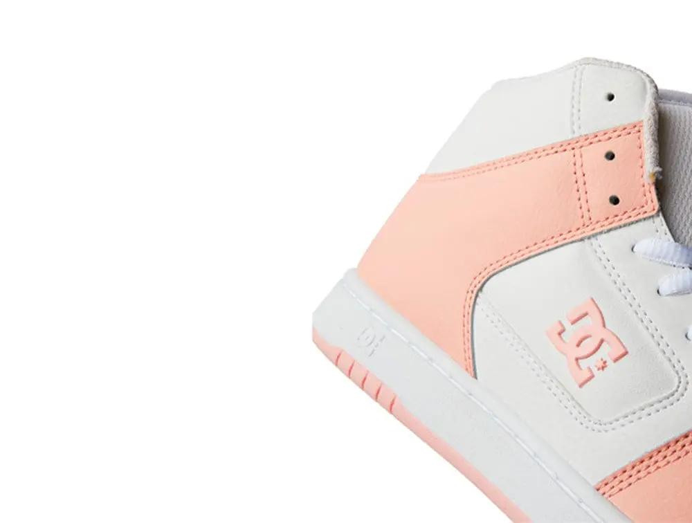 Zapatilla Dc Manteca 4 Hi Mujer Blanco