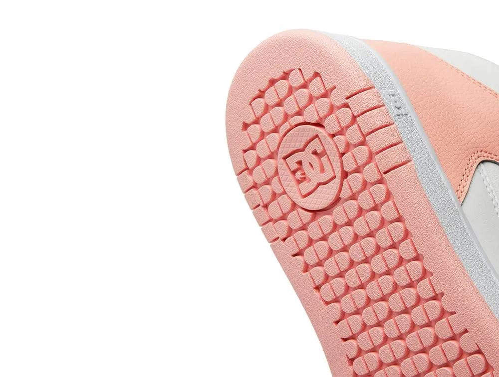 Zapatilla Dc Manteca 4 Hi Mujer Blanco