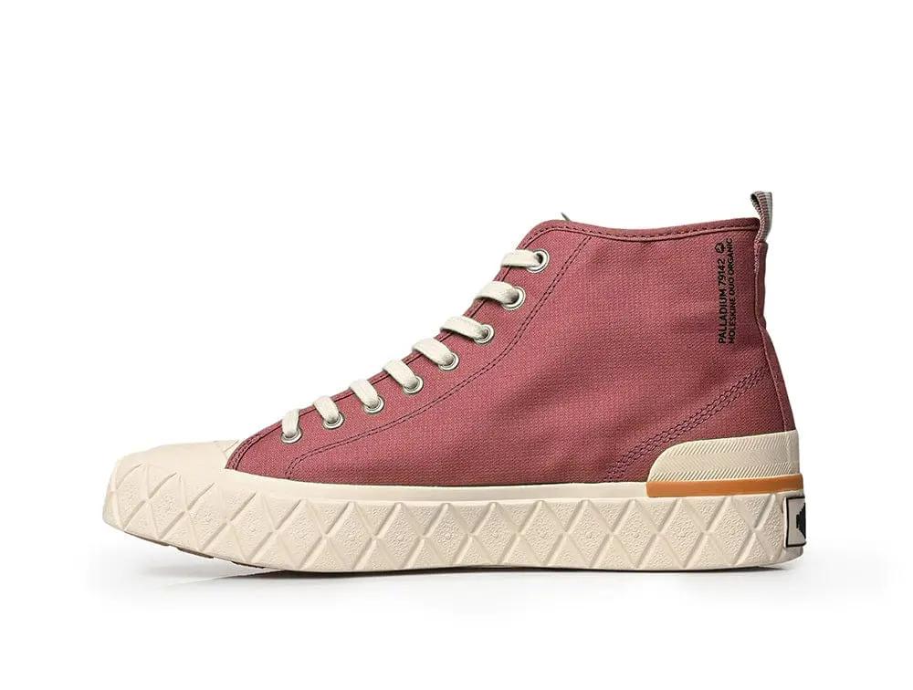 Zapatilla Palladium Palla Ace Chukka Mujer Rojo