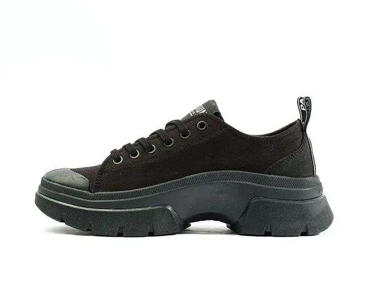 Zapatilla Palladium Pallawave Low Mujer Mono Negro