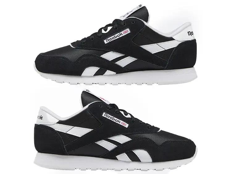 Zapatilla Reebok Cl Nylon Mujer Negro