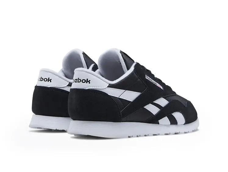 Zapatilla Reebok Cl Nylon Mujer Negro