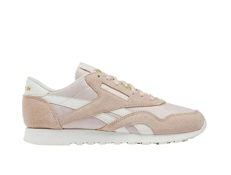 Zapatilla Reebok Cl Nylon Mujer Rosado