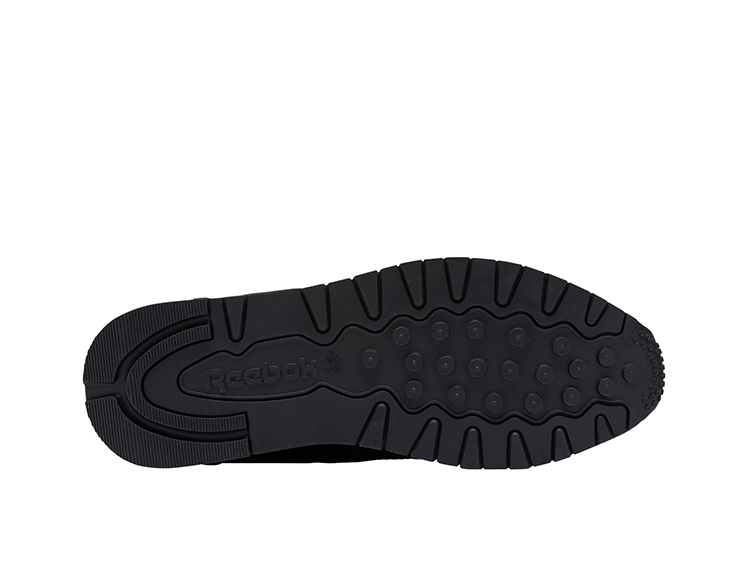 Zapatilla Reebok Classic Leather Mid Hombre Mono Negro