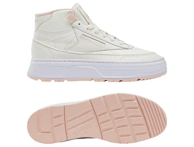 Zapatilla Reebok Club C Geo Mid Mujer Beige