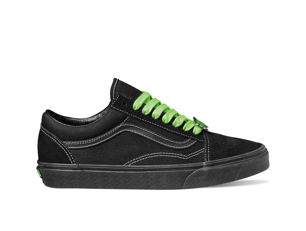 Zapatilla Vans Old Skool  Metal  Hyperpop  Mujer Negro