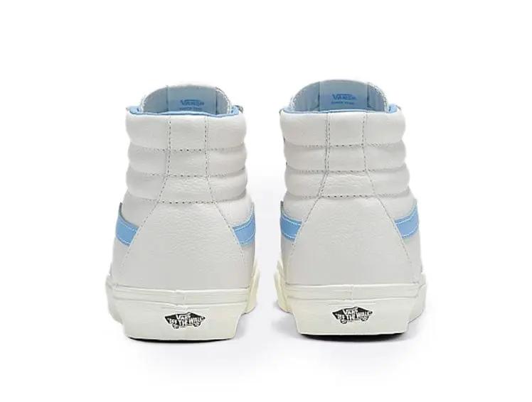 Zapatilla Vans Sk8-Hi Vintage Leather Mujer Blanco