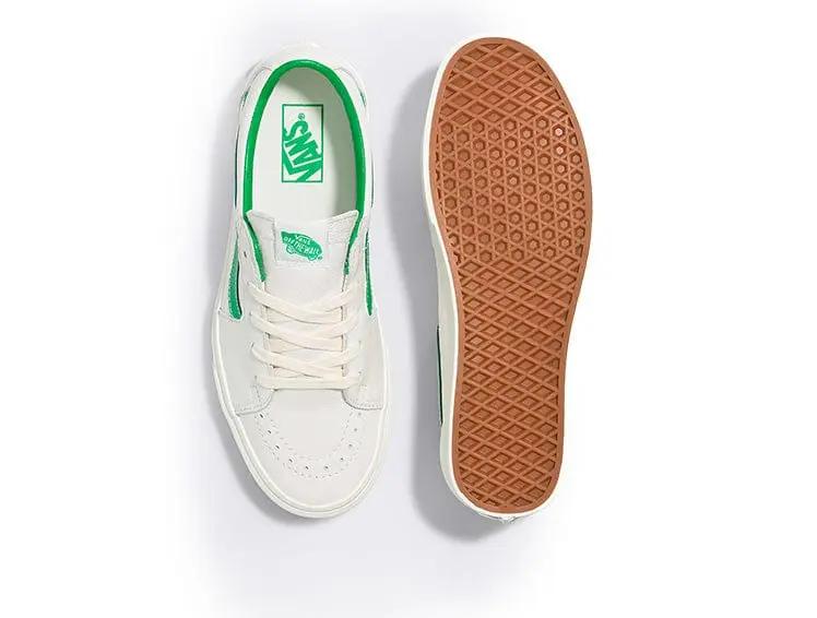 Zapatilla Vans Sk8-Low Vintage Leather Hombre Blanco