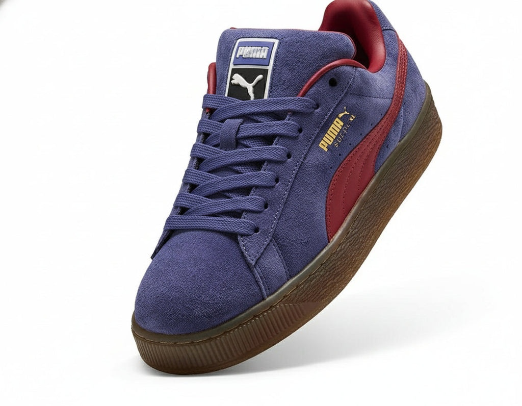 Zapatilla Puma Suede Xl Mujer Morado/Gum