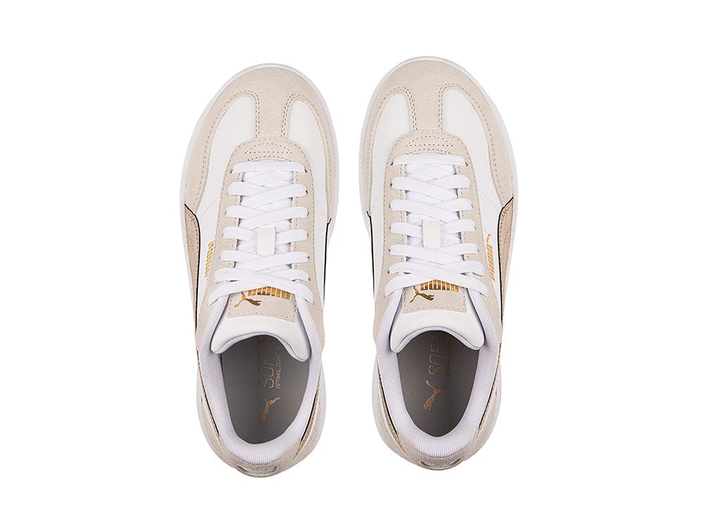 Zapatilla Puma Club II Era Platform Metallic Mujer Blanco