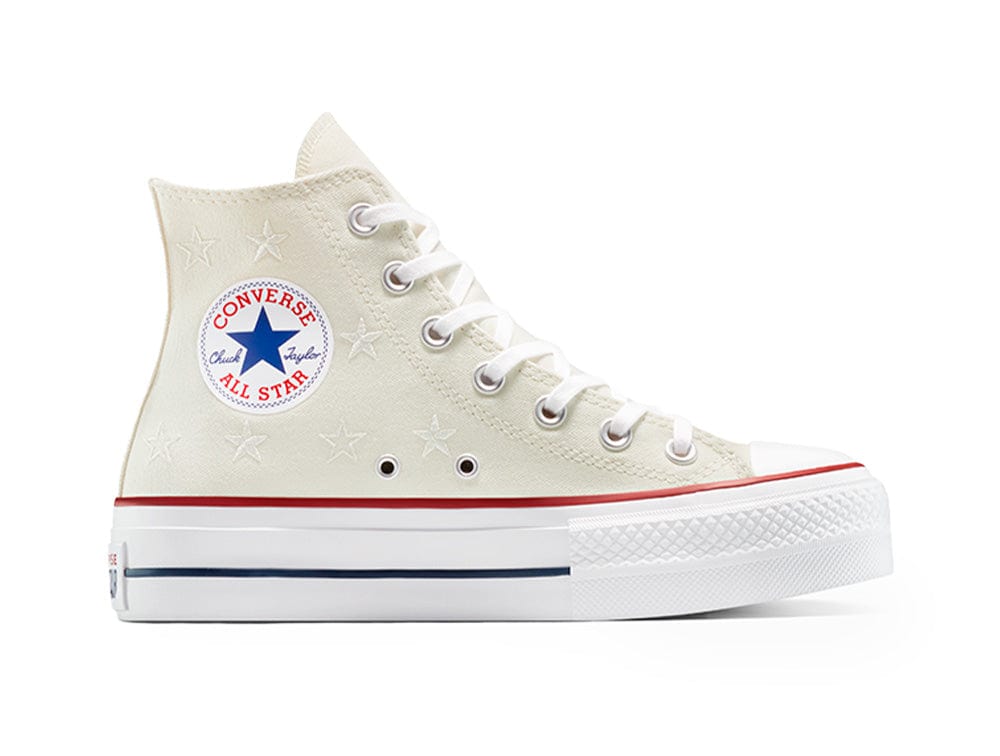 Zapatillas Converse Chuck Taylor Lift Mujer Blanco