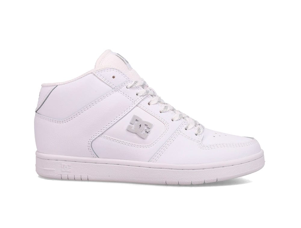 Zapatilla Dc Manteca 4 Mid Mujer Blanco
