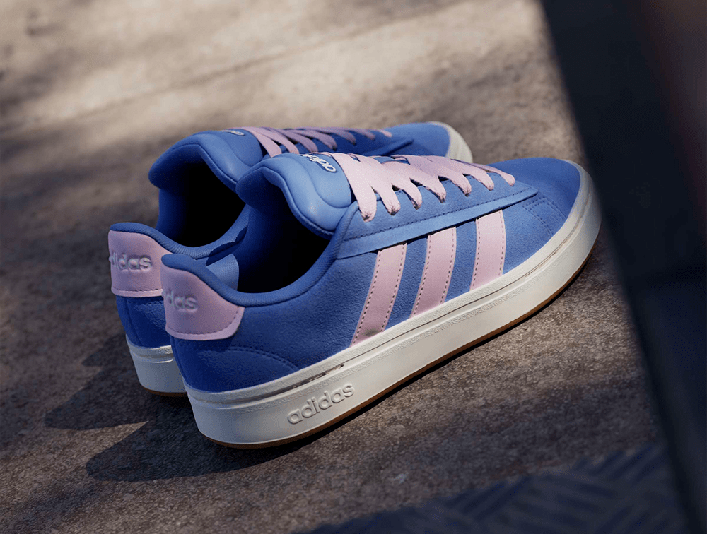 Zapatillas Adidas Grand Court Alpha 00S Mujer Azul